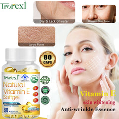 Trorexl Supplementing Vitamin E Capsules Tighten skin brighten complexion Vascular Protective Supplements