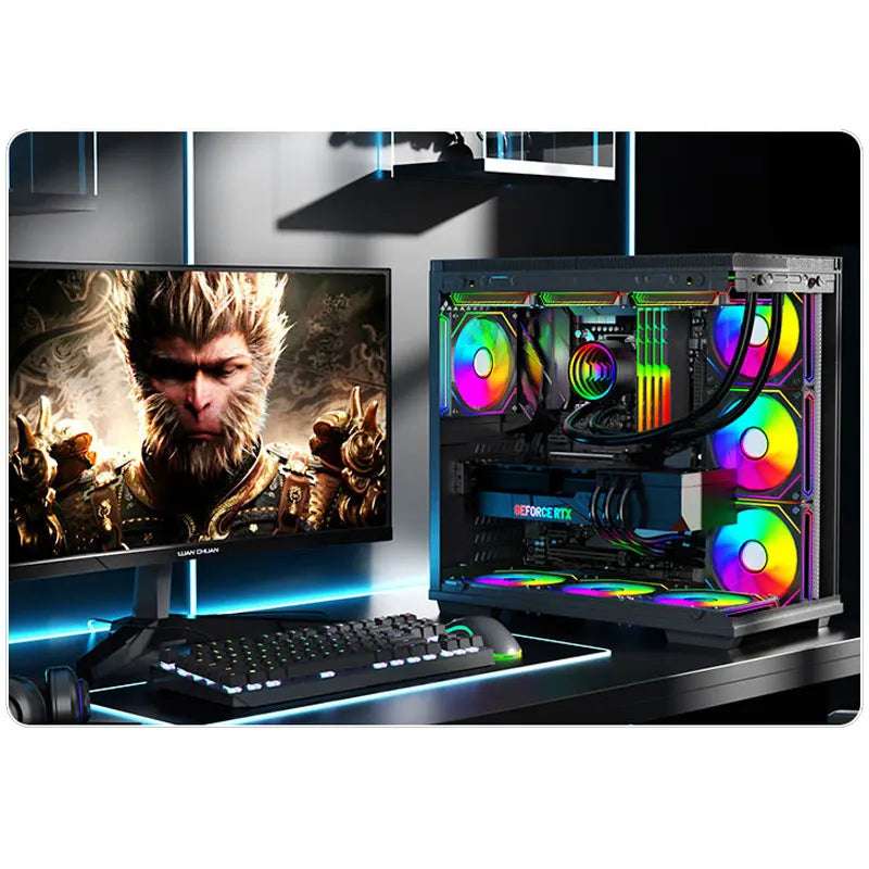 UPSIREN Poseidon mirror 360 ARGB All-in-one water cooling radiator/Infinity mirror lighting effects/TDP280W/Support LGA1700/AM5