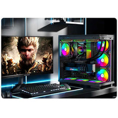 UPSIREN Poseidon mirror 360 ARGB All-in-one water cooling radiator/Infinity mirror lighting effects/TDP280W/Support LGA1700/AM5