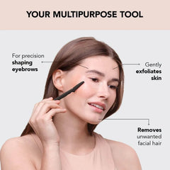 Multipurpose Eyebrow Razor Set For Women Men Dermaplaning Tool Easy To Use Face Shaver Blades Makeup Color Mixing