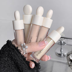 Flawless Finish Liquid Concealer Full Coverage for Blemishes Dark Circles & Freckles Smooth Application Long-Lasting,