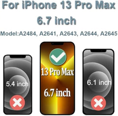 شاشة بديلة لهاتف iPhone 13 Pro Max مقاس 6.7 بوصة شاشة LCD ثلاثية الأبعاد تعمل باللمس مع إطار محول رقمي تجميع كامل