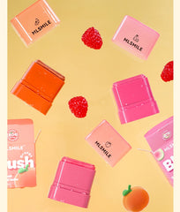2-in-1 Flat Tube Fruit Blush & Lipstick Stick | Easy to Apply, Highlighter & Contour | Multi-Use Lip & Cheek Makeup