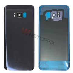 For Samsung Galaxy S8 G950F Back Battery Cover Door Rear Glass Housing Case For Samsung S8 Plus G955F Battery Cover With Lens