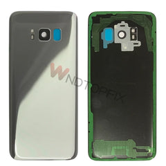 For Samsung Galaxy S8 G950F Back Battery Cover Door Rear Glass Housing Case For Samsung S8 Plus G955F Battery Cover With Lens