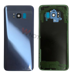 For Samsung Galaxy S8 G950F Back Battery Cover Door Rear Glass Housing Case For Samsung S8 Plus G955F Battery Cover With Lens