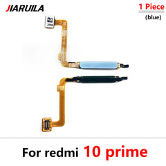 Fingerprint Scanner For Xiaomi Redmi 10 / 10 Prime ID Home Button Fingerprint Menu Return Key Recognition Sensor Flex Cable