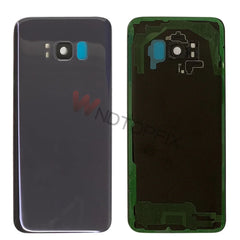 For Samsung Galaxy S8 G950F Back Battery Cover Door Rear Glass Housing Case For Samsung S8 Plus G955F Battery Cover With Lens