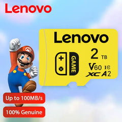 Lenovo 2TB Micro TF sd Card memory card microSDXC For Nintendo Switch game Storage128GB Up to100Mb/s 512GB Switch Memory Card