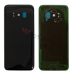 For Samsung Galaxy S8 G950F Back Battery Cover Door Rear Glass Housing Case For Samsung S8 Plus G955F Battery Cover With Lens