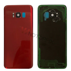 For Samsung Galaxy S8 G950F Back Battery Cover Door Rear Glass Housing Case For Samsung S8 Plus G955F Battery Cover With Lens