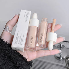 Flawless Finish Liquid Concealer Full Coverage for Blemishes Dark Circles & Freckles Smooth Application Long-Lasting,