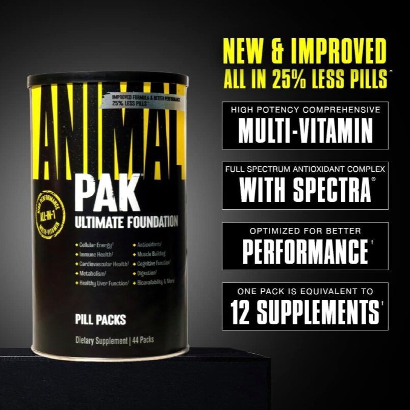 Animal Pak - Zinc, Vitamins C, B, D, and Amino Acids