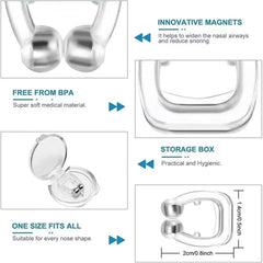 Magnetic Anti-Snoring Nose Clip – Breathe Easy & Sleep Better