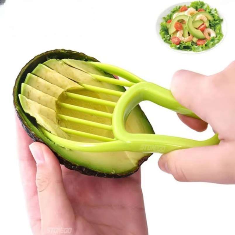 3-in-1 Avocado Slicer – Easy Peeler, Corer & Cutter for Perfect Avocado Prep