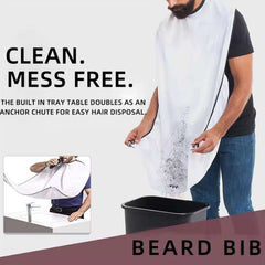 Beard Catcher Shaving Apron – No Mess, Easy Cleanup for Men