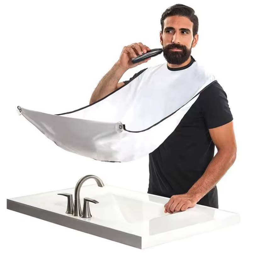 Beard Catcher Shaving Apron – No Mess, Easy Cleanup for Men