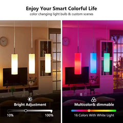 LED Light Bulb E27 RGB – Colorful Lighting with IR Remote Control