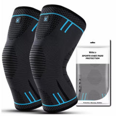 1 pcs Elastic Compression Knee Support Sleeve – Breathable Sports Brace for Protection