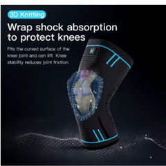 1 pcs Elastic Compression Knee Support Sleeve – Breathable Sports Brace for Protection