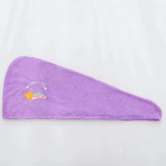 Super Absorbent Quick-Dry Hair Towel – Soft & Cute Wrap for Women & Girls