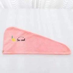 Super Absorbent Quick-Dry Hair Towel – Soft & Cute Wrap for Women & Girls