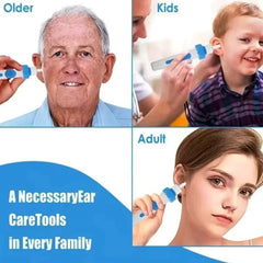 Electric Ear Wax Remover – Painless Cordless Cleaning for Adults & Kids