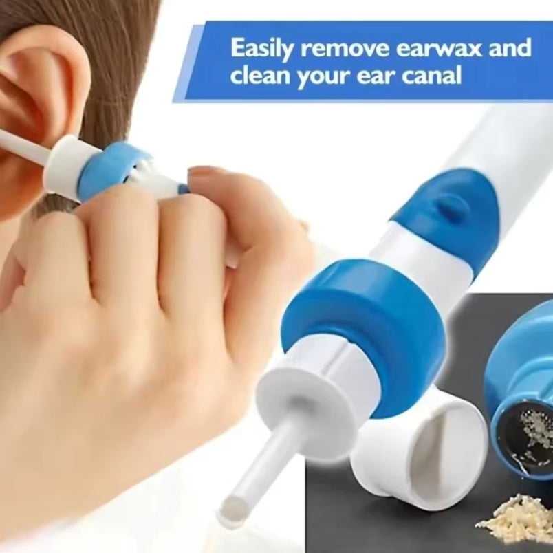 Electric Ear Wax Remover – Painless Cordless Cleaning for Adults & Kids