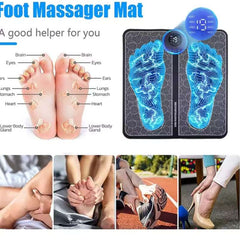 Electric Foot Massager Pad – Relax & Soothe Your Muscles Anywhere