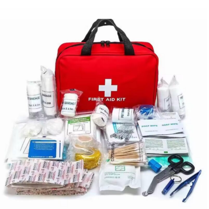 184PCS First Aid Kit – Portable Emergency Medical Bag for Outdoor & Travel