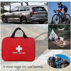 184PCS First Aid Kit – Portable Emergency Medical Bag for Outdoor & Travel