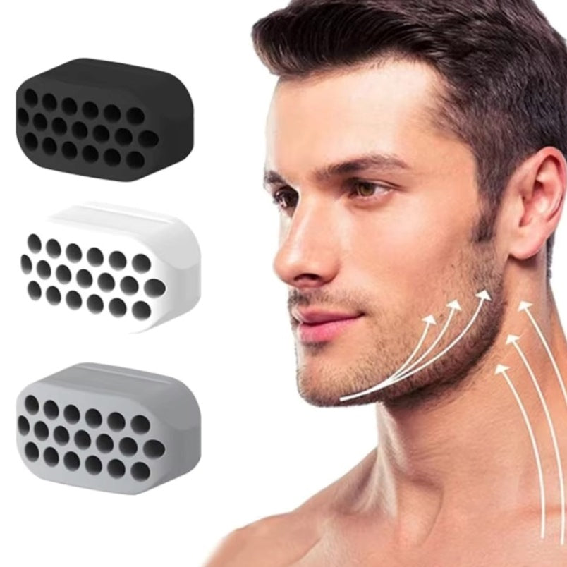 Silicone Jawline Exerciser – Facial Toner for Face, Neck, Chin, and Cheek Muscles