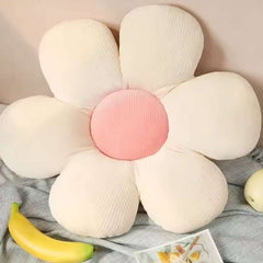 35CM Colorful Plush Flower Pillow – Soft Petal Cushion for Home & Kids