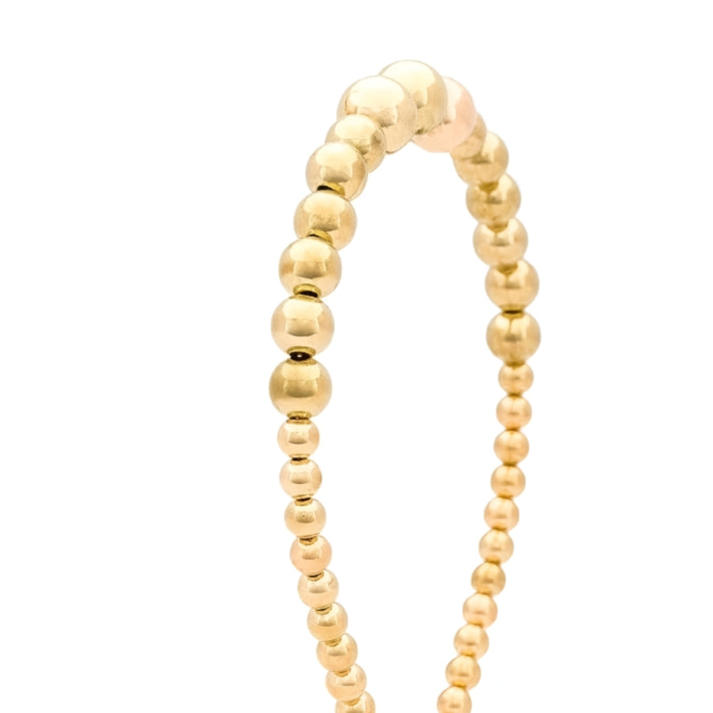 Gold Pearl Adorned Headband Hair Accessory for Girls

