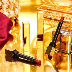 Golden Glam 6-Piece Lipstick Box Set – Assorted Shades for Girls