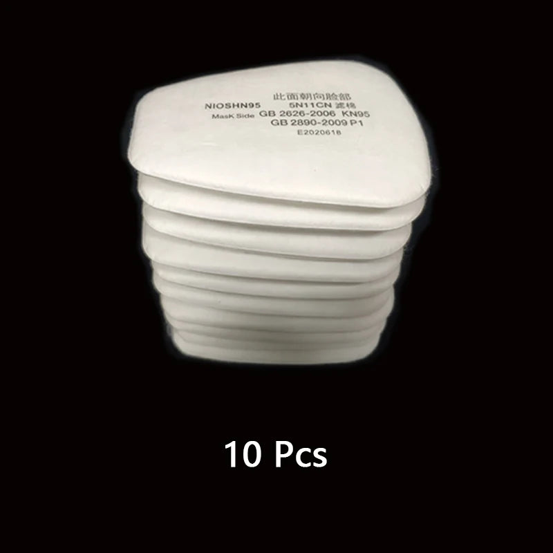 Dust-Proof 5N11 5P71 Replaced Filters Cotton 501 For 3M 6200/7502/6800/6001 Industry Spray Painting Chemical Respirator Gas Mask