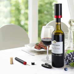 Wine Opener Air Pump Wine Bottle Opener Stainless Steel Pin Cork Remover Air Pressure Corkscrew Kitchen Tools Bar Accessory