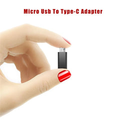 Type-C Adapter USB C to Micro USB Cable Alloy Micro USB Male to Type C Female Adapter Converter Connector for Phone Tablet