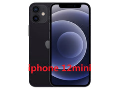 هاتف iPhone 12 Mini 5G الذكي الأصلي المستعمل بنظام iOS A14 وذاكرة وصول عشوائي 4 جيجابايت ومساحة تخزين 64/128/256 جيجابايت وكاميرا مزدوجة بدقة 12 ميجابكسل مقاس 5.4 بوصة