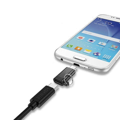 محول USB من النوع C إلى Micro USB أنثى إلى ذكر محولات لـ Xiaomi Samsung كابل بيانات شاحن USB C محول USB C