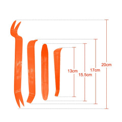 4pcs/Set Portable Car Panel Removal Tool Kit Nail Puller Radio Audio Door Pry Repair Clip Trim Dash Removal Installer Hand Tool