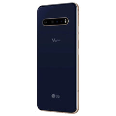 هاتف LG V60 ThinQ 5G V600AM/TM/VM الأصلي غير مقفل بشاشة 6.8 بوصة ومعالج Qualcomm 865 4G/5G وذاكرة 8 جيجابايت وذاكرة قراءة فقط 128 جيجابايت، الإصدار الكوري/الأمريكي