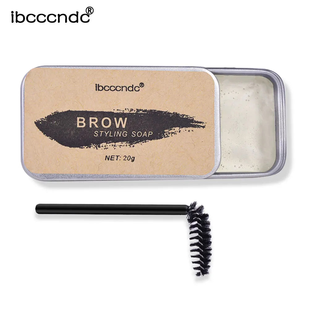 Hot Brow Styling Soap Lamination Setting Gel Waterproof Long Lasting Brows Lift Eyebrow Gel Pomade Kit Makeup Cosmetic