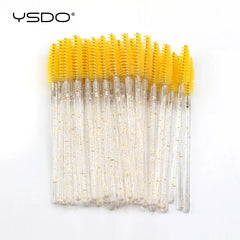5/50 Pcs Eyelash Brushes False Eye Lashes Extension Tools Eyebrow Brush Mascara Wands Applicator Spoolers Lashes Cosmetic Tool
