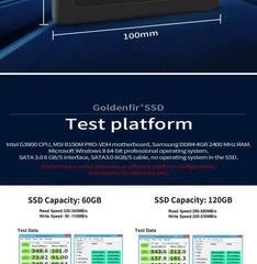 Goldenfir SSD  128GB SATAIII SSD 512GB 480GB 256GB HD 1TB  500GB  Solid State Hard Disk 2.5 for Laptop