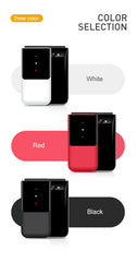 هاتف محمول UNIWA F2720 ثنائي الشاشة GSM هاتف قابل للطي 1.77 بوصة 0.08 ميجابكسل لوحة مفاتيح روسية عبرية زر هاتف صدفي مميز