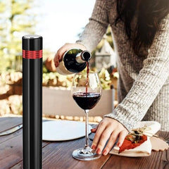 Wine Opener Air Pump Wine Bottle Opener Stainless Steel Pin Cork Remover Air Pressure Corkscrew Kitchen Tools Bar Accessory