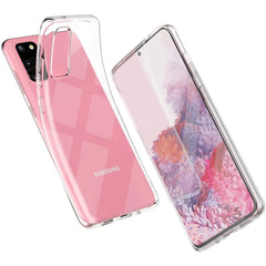 جراب سيليكون شفاف رفيع للغاية لهاتف Samsung Galaxy S20 Fe Plus Ultra S20+ جراب ناعم لهاتف Samsung S20fe S 20 غطاء شفاف