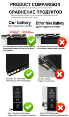 Battery For  iPhone 6 6S 5 5S SE 6P 6SP 7 7Plus 8 8Plus X XR XS 11 SE2 4 4G 4S Pro MAX Replacement Batteria + Free Tools