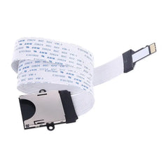 كابل تمديد مرن لبطاقة الذاكرة SD أنثى إلى TF micro SD ذكر (SD إلى TF) قارئ محول تمديد سلك رابط 20/48 سم
